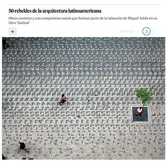 El País "Enlace Arquitectura and the Sabana Grande Boulevard Pavement"