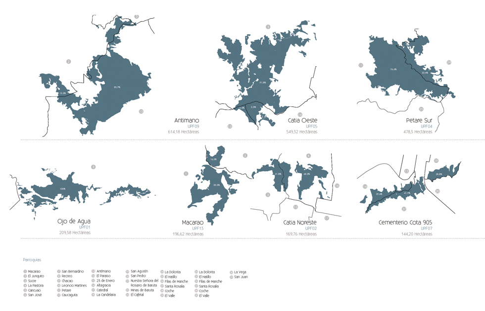 CABA - Cartography of the Caracas barrios 1966-2014