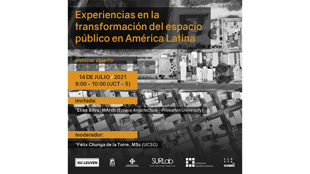 SURLab invites Elisa Silva to lecture at the Second edition of the Webinar “Co-producing Inclusive Spaces”