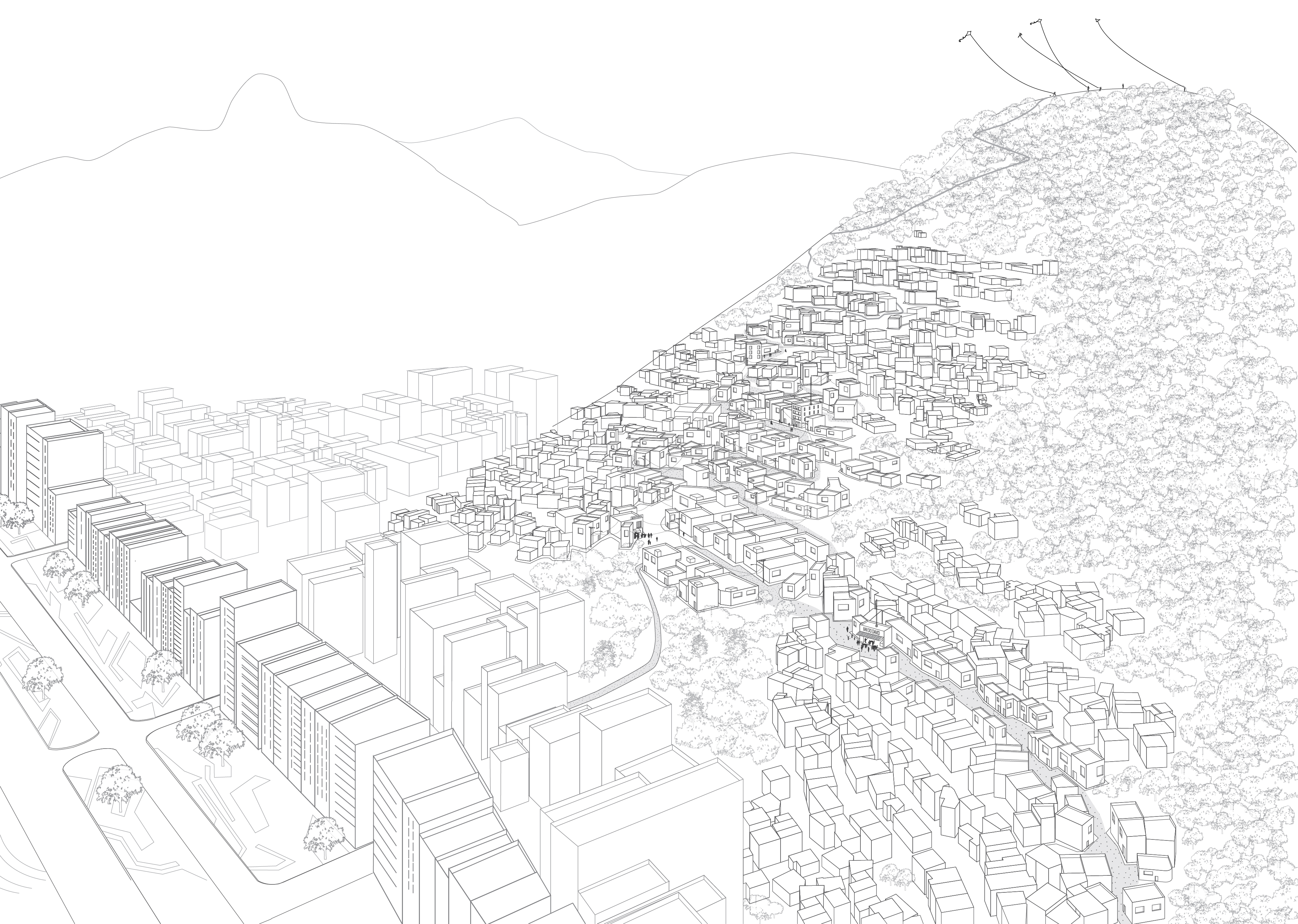 Real-ize the integrations of cities through drawing