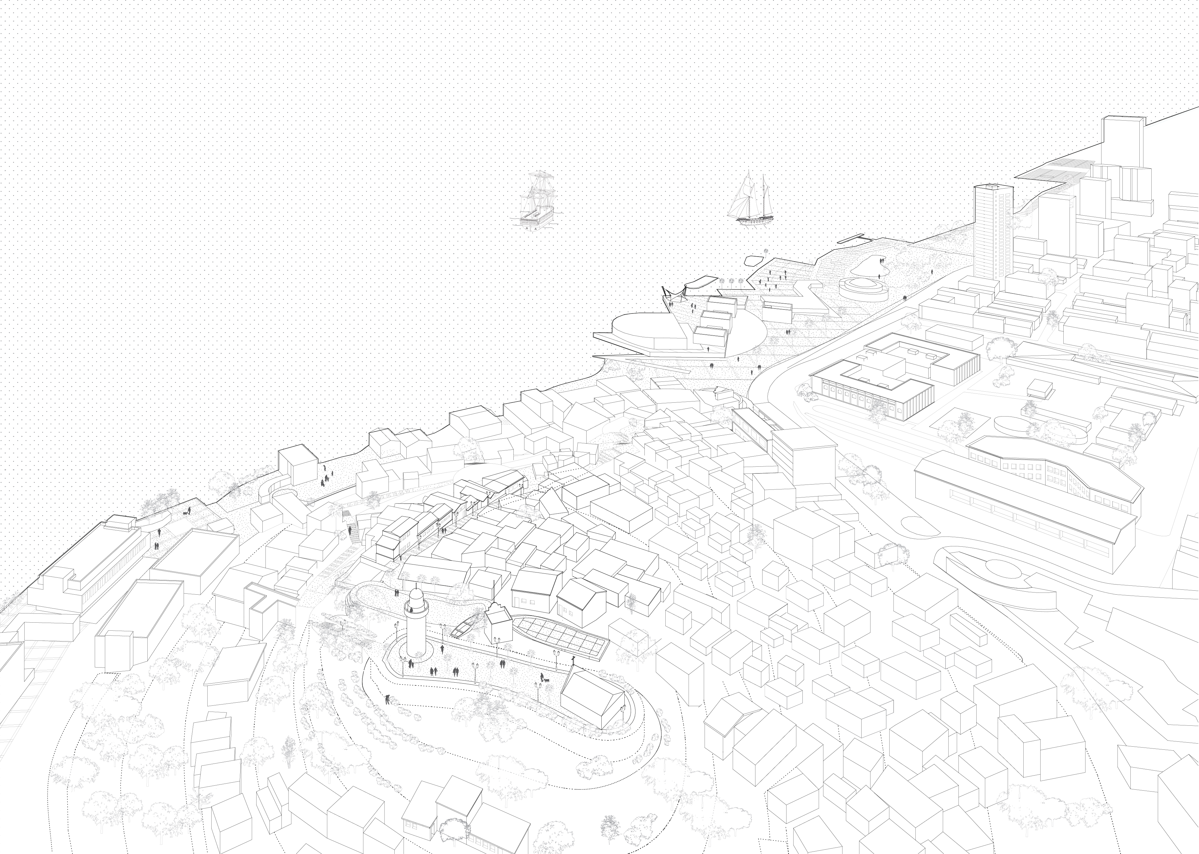 Real-ize the integrations of cities through drawing