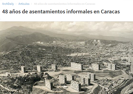 Plataforma Arquitectura "48 years of informal settlements in Caracas"