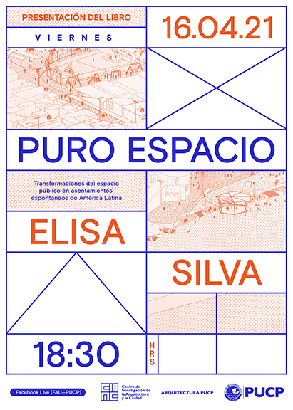 Elisa Silva presenta el libro Puro Espacio en la  Facultad de Arquitectura y Urbanismo PUCP en Lima Peru